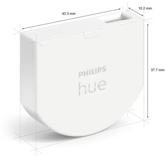 Ndërprerës muri Philips Hue - 3