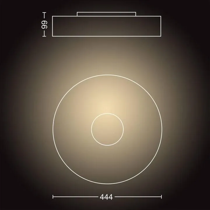 Llambë tavani Philips Hue Enrave L,e bardhë - 3