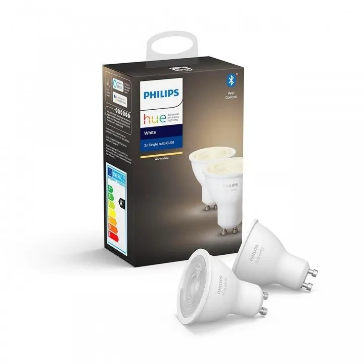 Poç Philips Hue Ambiance GU10, LED, 5.5W, 2 copa - 2