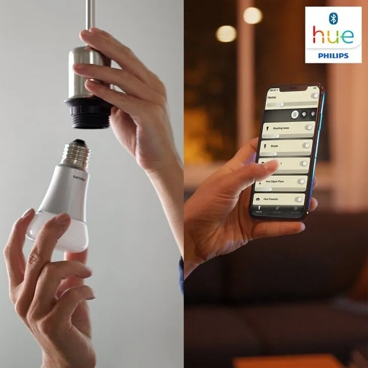 Poç Philips Hue Ambiance GU10, LED, 5.5W, 2 copa - 5