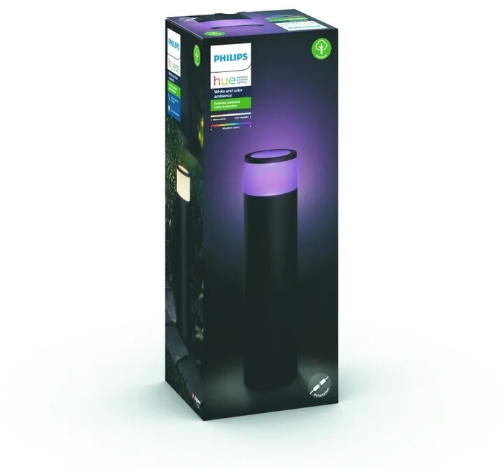 Llambë Philips HueCalla, LED, RGB, 8W, IP44, e zezë - 5