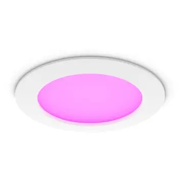 Dritë e mençur Philips Hue White & Color Ambiance Slim Recessed 170mm të Bardha