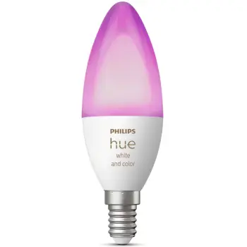 Dritë e mençur Philips Hue White & Color Ambiance E14 Kerze Einzeplack 470lm