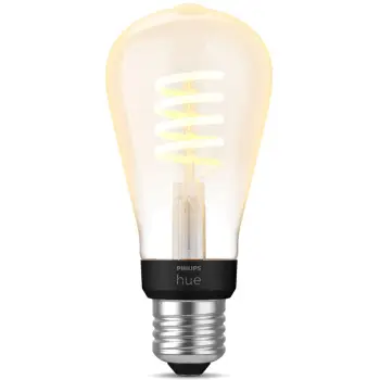 Dritë e mençur Philips Hue White Amb. E27. Edison ST64 Filam 300lm.