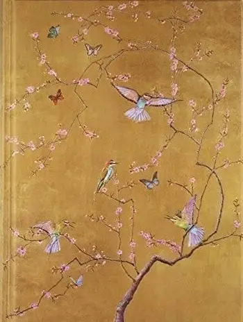 Fletore Peter Pauper Press Sewn Notebook Golden Flight, format i vogël, kapak i fortë, shumëngjyrëshe