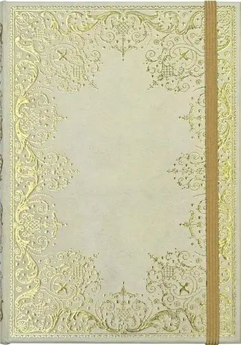 Fletore Peter Pauper Press Notebook Mini, kapak i fortë, ngjyrë fildishi