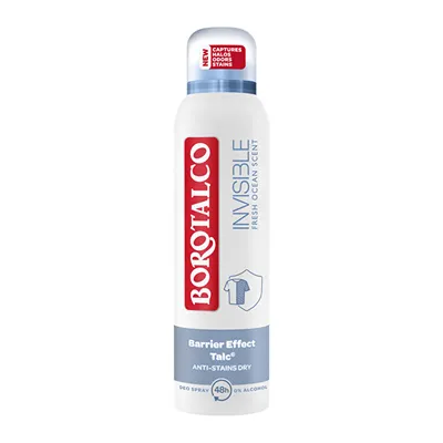 Deodorant sprej Borotalco Invisible Fresh, 150 ml - 1