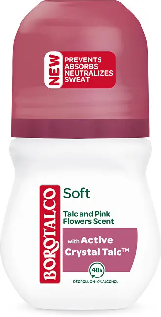 Deodorant roll-on Borotalco Soft, 50 ml