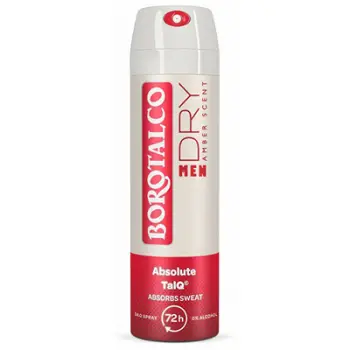 Deodorant Borotalco Dry Amber, 150 ml