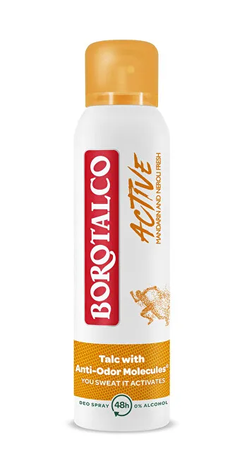 Antiperspirant Borotalco Mandarin dhe Neroli Active, 150 ml - 1