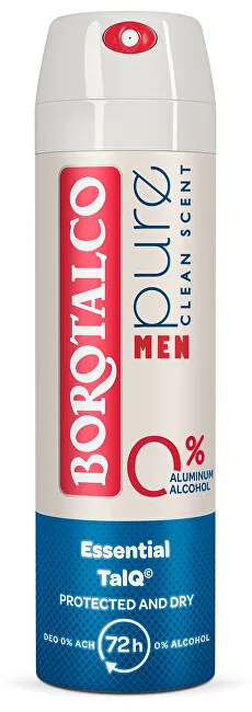 Deodorant spërkatës Borotalco MEN Pure, 150 ml - 1