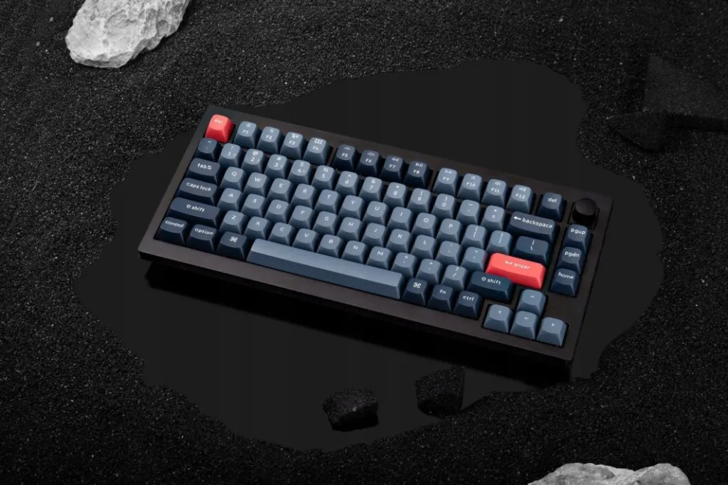 Tastierë Keychron V1 Max Gateron Banana Switch Belaidė, e zezë - 3