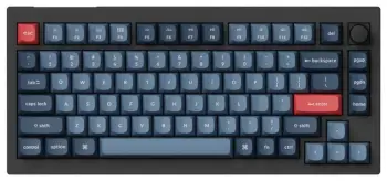 Tastierë Keychron V1 Max Gateron Banana Switch Belaidė, e zezë
