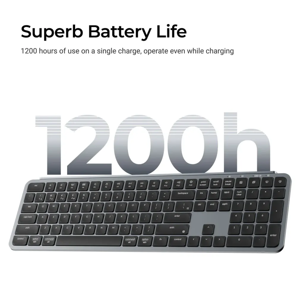 Tastierë Keychron B6 Pro, e zezë - 4