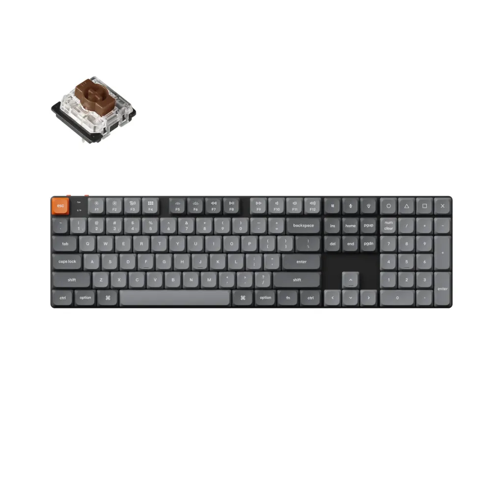Tastierë Keychron K5 Max, e zezë - 1