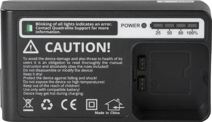 Karikues Quadralite Reporter PowerPack 29, ngjyrë e zezë - 2
