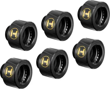 Konektorë Hyte Push-in për tubat 14 mm, 16 copë