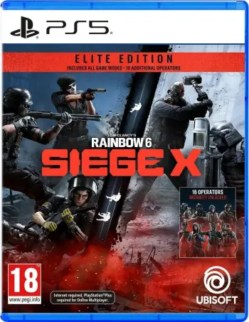 Lojë PS5 Ubisoft Tom Clancys Rainbow Six Siege X Elite Edition, Strzelanka, për shumë lojtarë