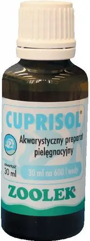 Preparat për akuarium ZOOLEK CUPRISOL, 30ml