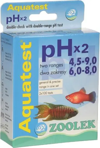 Test për akuarium Zoolek 23654 pHx2