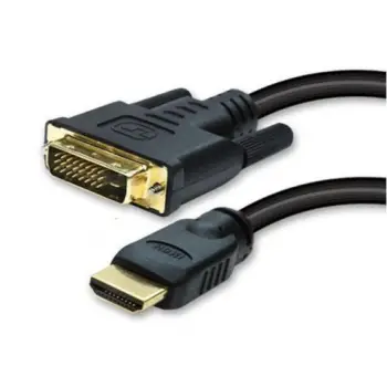 Kabëll HDMI në DVI-D No-Name, 2m, i zi