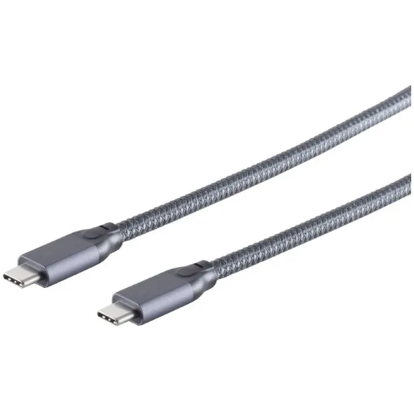 Kabllo USB-C (ST-ST) 2m, e hirtë - 1