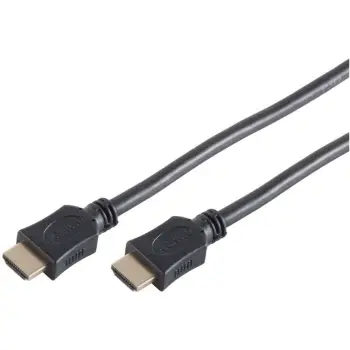 Kabëll HDMI No-Name 1.5m HighSpeed 4K, i zi