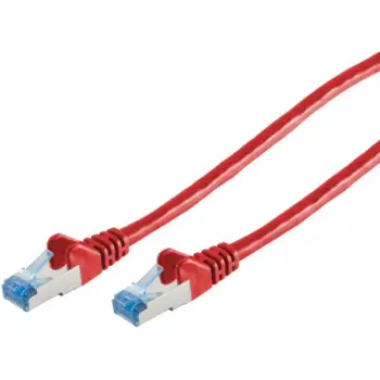 Kabëll rrjeti No-Name S/CONN 75712-R, 2 m, Cat6a, S/FTP (S-STP), RJ-45, RJ-45, Kuq