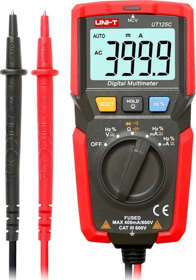 Multimetër digjitale Uni-T UT125C, e kuqe - 1