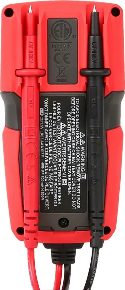 Multimetër digjitale Uni-T UT125C, e kuqe - 3