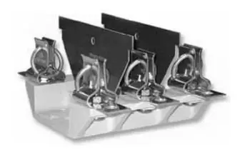Bazë siguresash Apator M10 PBD13 690V 250A 63-820995-011, e argjendtë