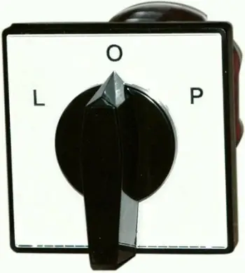 Ndërprerësi i kamerës Apator L-0-P 3P 40A për 4G40-11-U (63-840307-041), i bardhë