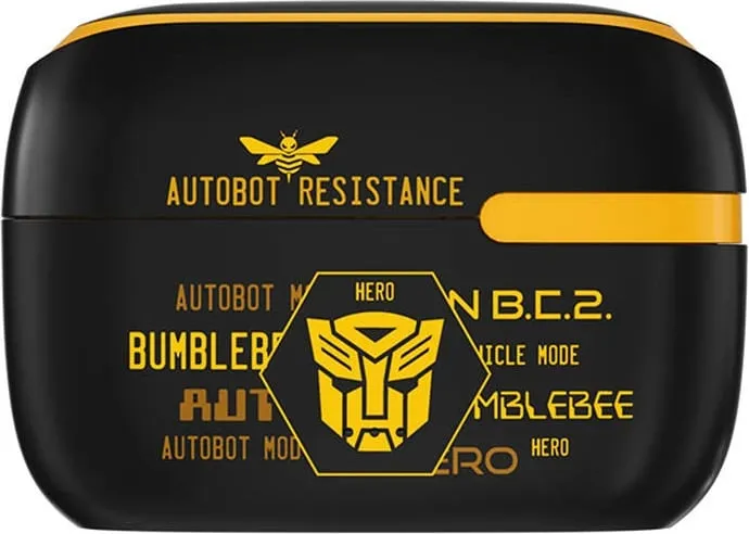 Kufje TWS Transformers TF-T05, Bluetooth 5.3, me mikrofon, të zeza - 2