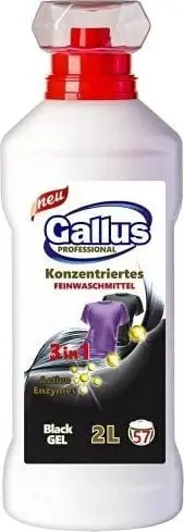Xhel larës Mondex 3in1 Black, 2L, 57 larje, për rroba të zeza