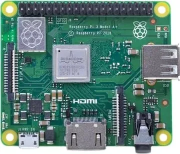 Mini-kompjuter Raspberry Pi Model A+, 1.4GHz, 0.512GB, Wi-Fi, Bluetooth - 1