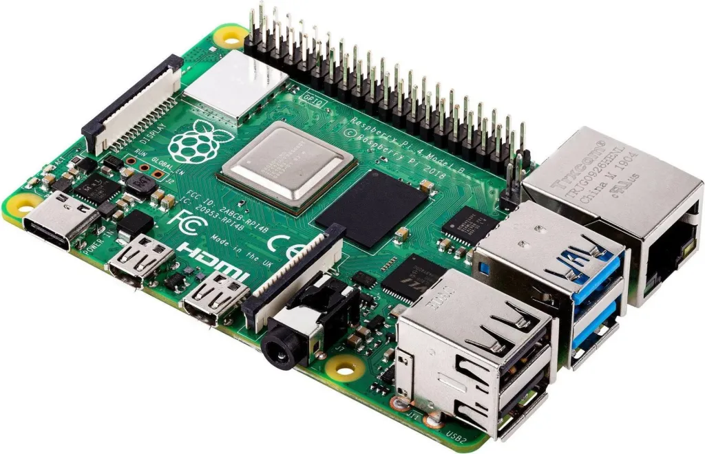Mini PC Raspberry Pi 4, 8GB, Ethernet LAN, Wi-Fi 5, Gjelbër - 1