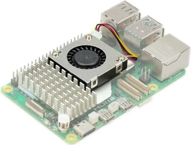 Ftohës Raspberry Pi PI5 LFTER, i zi/gri - 1
