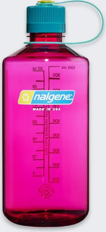 Shishe uji Nalgene Narrow Mouth, 1000 ml, rozë