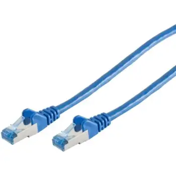 Kabëll Patchkabel Cat6A Rj45 Sftp Pimf 0, 25M, Kaltërt