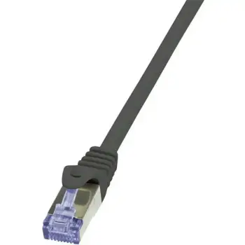 Kabëll Patchkabel Cat6A Rj45 Sftp Pimf 7, 5M, Zezë