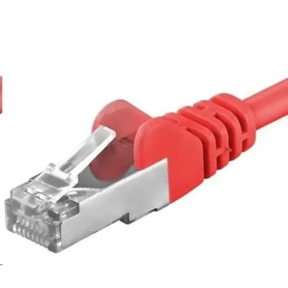 Kabëll Patchkabel Cat6A Rj45 Sftp Pimf 2M, Kuqe - 1