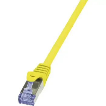 Kabëll Patchkabel Cat6A Rj45 Sftp Pimf 1M, Verdhë