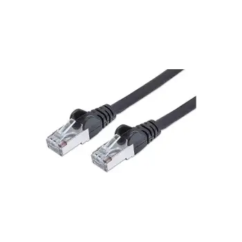 Kabëll Patchkabel Cat6A Rj45 Sftp Pimf 1M, Zezë