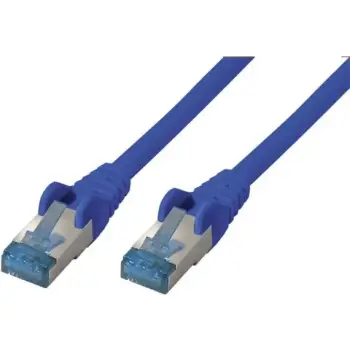 Kabëll Patchkabel Cat A6A Rj45 Sftp Pimf 0, 5M, Kaltërt