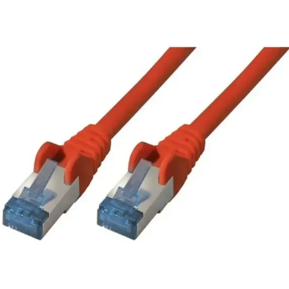 Kabëll Patchkabel Cat A6A Rj45 Sftp Pimf 0, 5M, Kuqe - 1