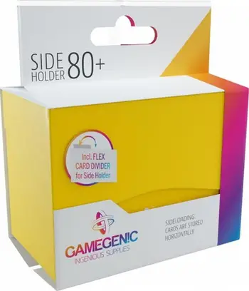 Mbajtës anësor për karta Gamegenic, 80+, i verdhë