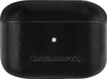 Këllëf mbrojtës Dbramante Copenhagen Leather për Apple Airpods Pro, i zi