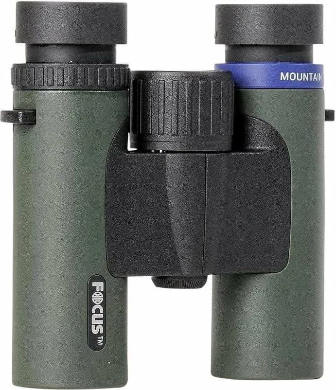 Binokula Focus Mountain 10x25, prizma Bak 4, rezistent ndaj ujit, të zinj - 1