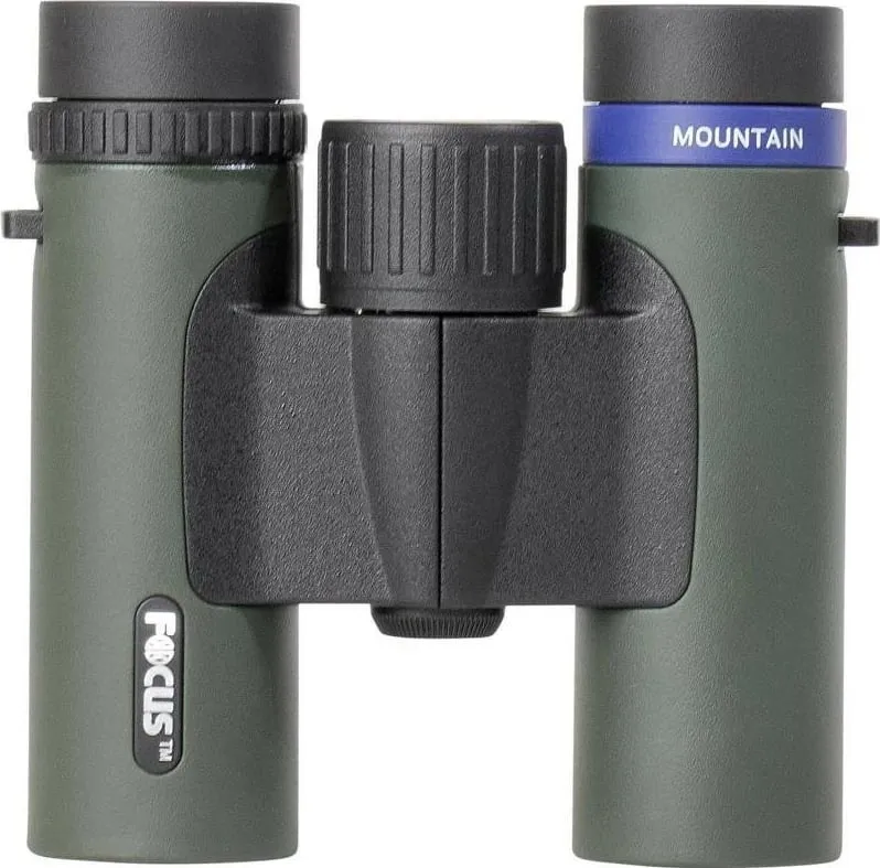 Binokula Focus Mountain 10x25, prizma Bak 4, rezistent ndaj ujit, të zinj - 3