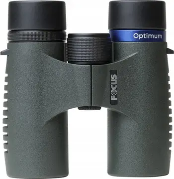 Binokulla Focus Optimum 10x42 ED, zmadhim 10x, trup rezistent ndaj ujit, të zeza